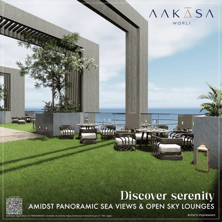 Garden, techno-aakasa 4 Bedroom 1596 Sq.Ft. Apartment In Worli Mumbai 7503497