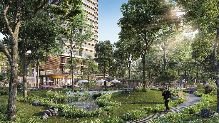 Garden, mantra-magnus 4 Bedroom 1738 Sq.Ft. Apartment In Mundhwa Pune 7503910