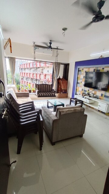 Living Room in 2 BHK Apartment at Sri Badrinath CHS, Dahisar East – for Sale