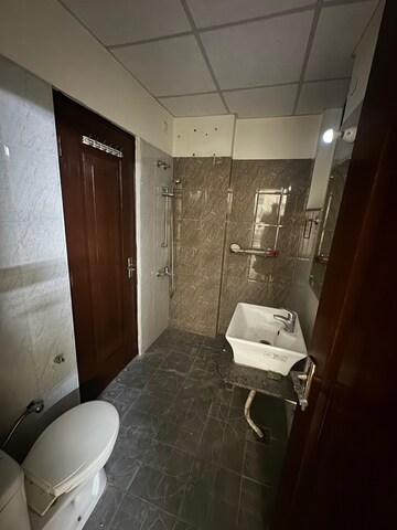 Bathroom in 3 BHK Apartment at Sushma Crescent, Dhakoli Village – for Sale