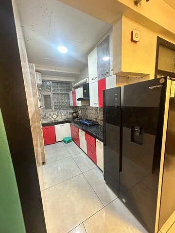 Kitchen in 3 BHK Apartment at Guru Nanak Enclave, Dhakoli Village – for Sale