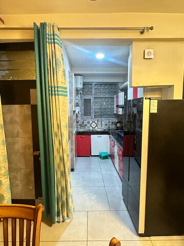 Building Lobby in 3 BHK Apartment at Guru Nanak Enclave, Dhakoli Village – for Sale