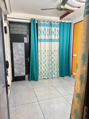 Building Lobby in 3 BHK Apartment at Guru Nanak Enclave, Dhakoli Village – for Sale