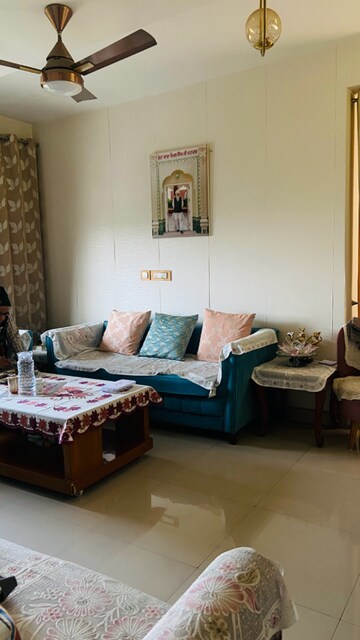 Bedroom in 3 BHK Apartment at Golden Sand Apartments, Dhakoli Village – for Sale