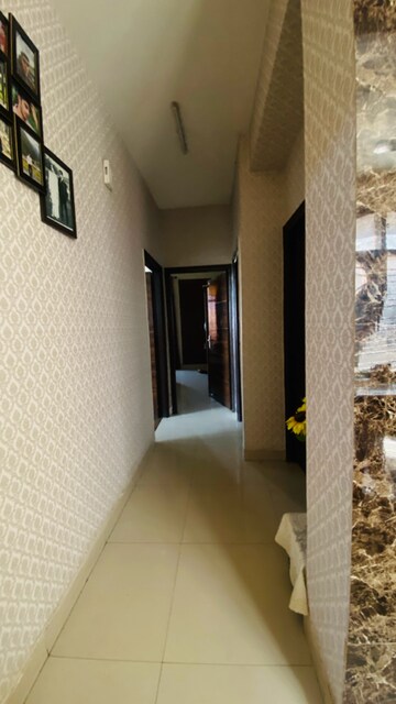 Building Lobby in 3 BHK Apartment at Golden Sand Apartments, Dhakoli Village – for Sale