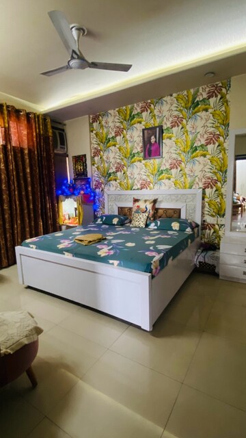 Bedroom in 3 BHK Apartment at Golden Sand Apartments, Dhakoli Village – for Sale