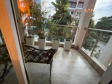 Balcony in 3 BHK Builder Floor at Ansal API Esencia, Sector 67 – for Sale