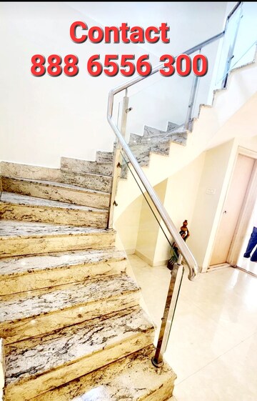 Staircase in 4 BHK Villa at Lankelapalem – for Sale
