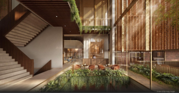 Balcony in 3 BHK Apartment at DLF Siris Estate, Sector 24 – for Sale