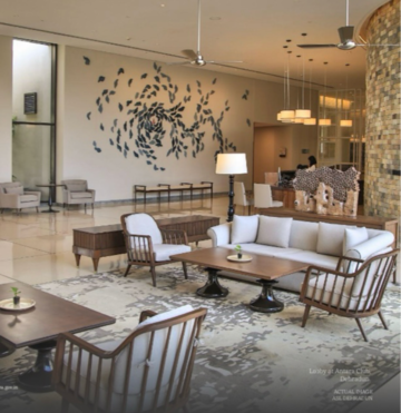 Living Room in 3 BHK Apartment at Max Estate 360, Sector 88 – for Sale