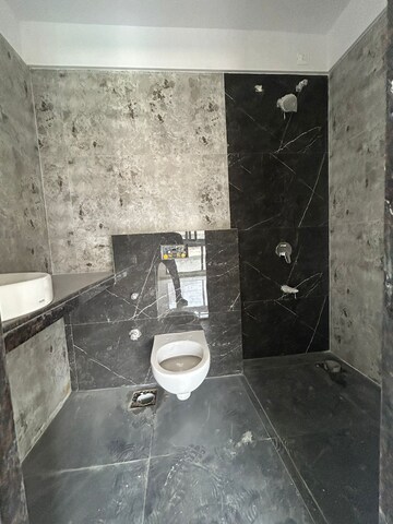 Bathroom in 1 BHK Apartment at Ajmera Boulevard, Malad West – for Sale