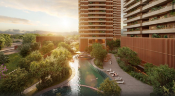 3 BHK Apartment – Exterior View View at Max Estate 360, Sector 88 - for Sale