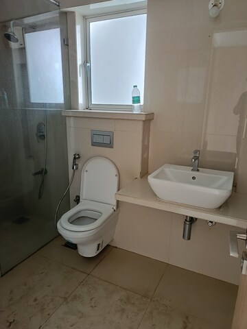 Bathroom in 3 BHK Apartment at Soham Crystal Spires, Ghodbunder Road – for Sale