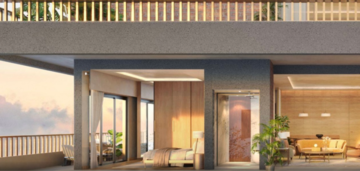 Living Room in 3 BHK Apartment at Max Estate 360, Sector 88 – for Sale