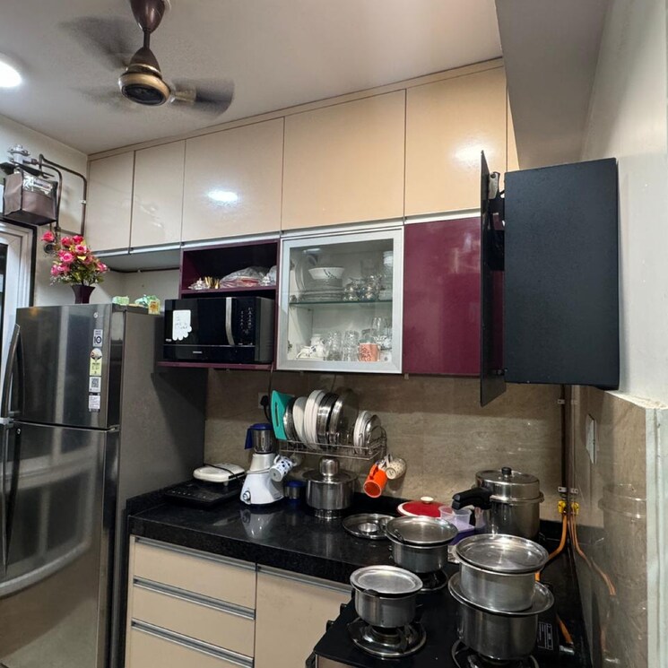 Kitchen, hubtown-harmony 2 Bedroom 525 Sq.Ft. Apartment In Kings Circle Mumbai 7504848