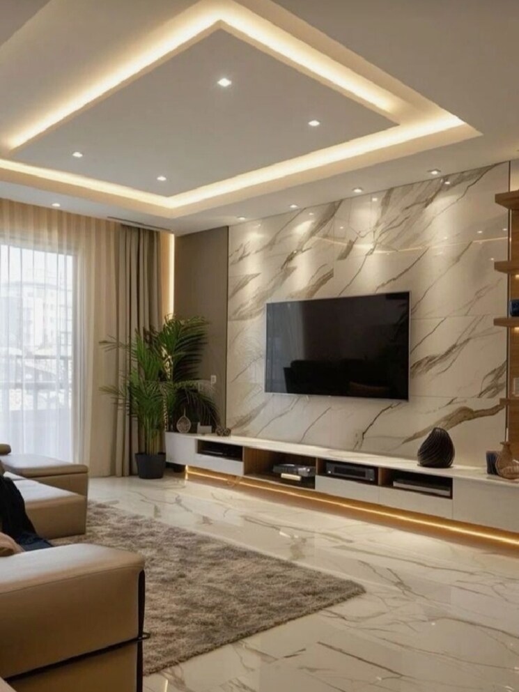 Living Room, palam 3 Bedroom 2000 Sq.Ft. Builder Floor In Palam Delhi 7505196