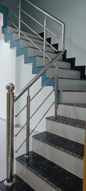 Staircase in 1.5 BHK Independent House at Gomti Nagar – for Sale