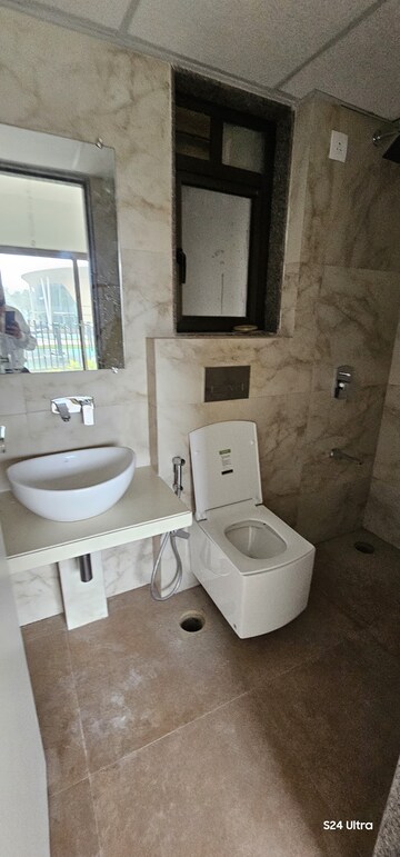 Bathroom in 1 BHK Apartment at Kanakia Silicon Valley, Powai – for Rent