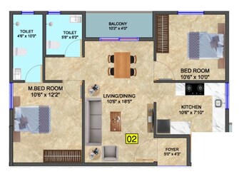 3 BHK Apartment For Resale in DS Max Swastika Doddagubbi Bangalore  7506243