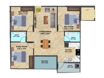 3 BHK Apartment For Resale in DS Max Swastika Doddagubbi Bangalore  7506264