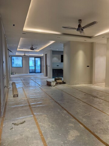 Living Room in 4 BHK Builder Floor at SS Southend Floors, South City 2 – for Sale