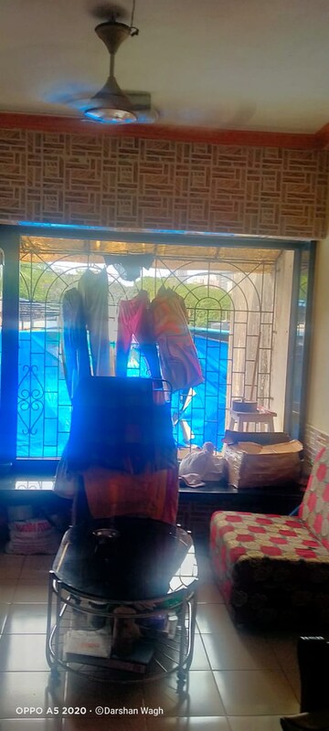 Living Room in 1 BHK Apartment at Lotus CHS Mulund, Mulund West – for Sale