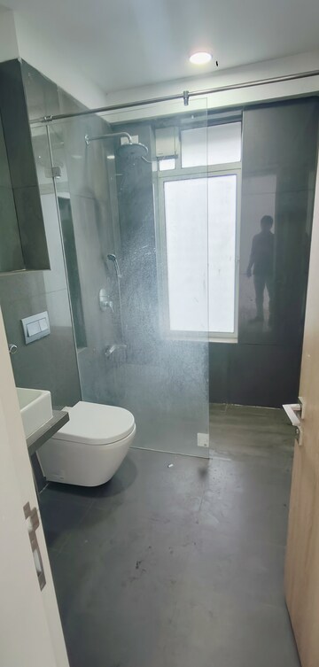 Bathroom in 2 BHK Apartment at Soham Crystal Spires, Ghodbunder Road – for Sale