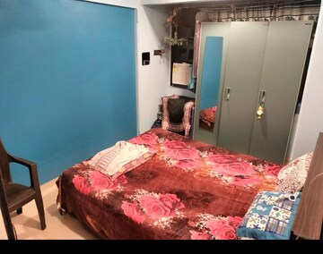 Bedroom in 1 BHK Apartment at Shree Om Sai CHS, Nerul – for Sale