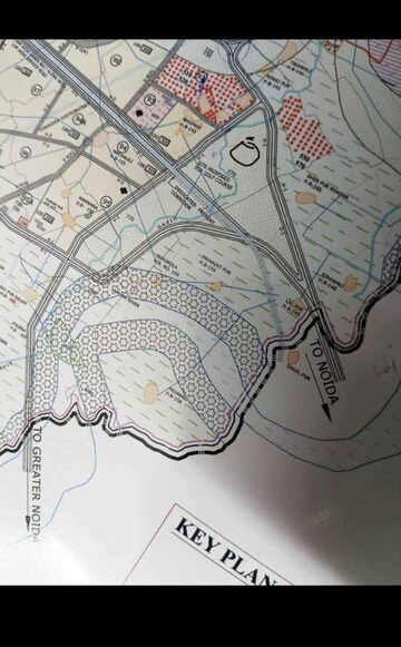  Plot – Map Location View at Bhopani Village - for Sale
