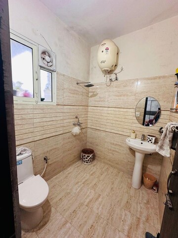 Bathroom in 2 BHK Apartment at Kharar Mohali Road – for Sale