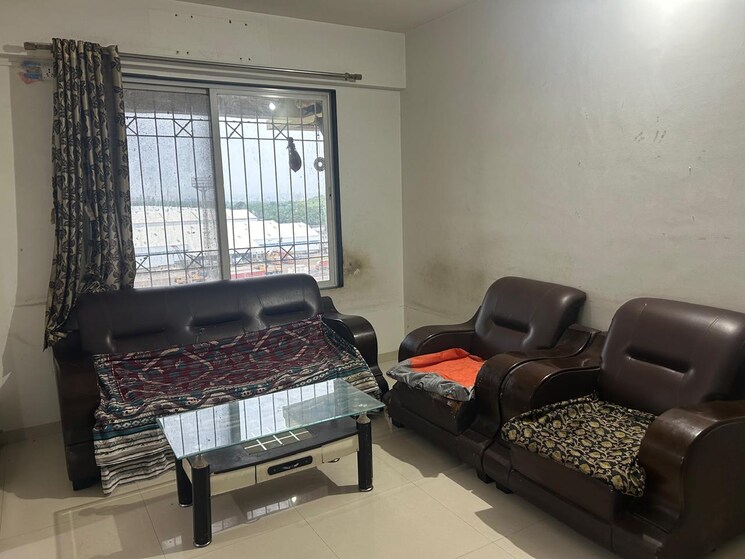 Living Room, param-kesar-kingdom-a-bld 2 Bedroom 720 Sq.Ft. Apartment In Dighi Pune 7508188