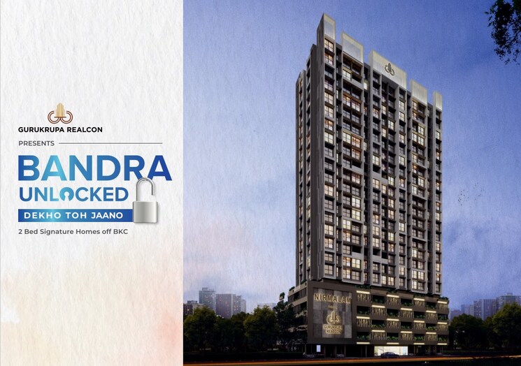 Exterior View, gurukrupa-nirmalam 2 Bedroom 625 Sq.Ft. Apartment In Bandra East Mumbai 7508256
