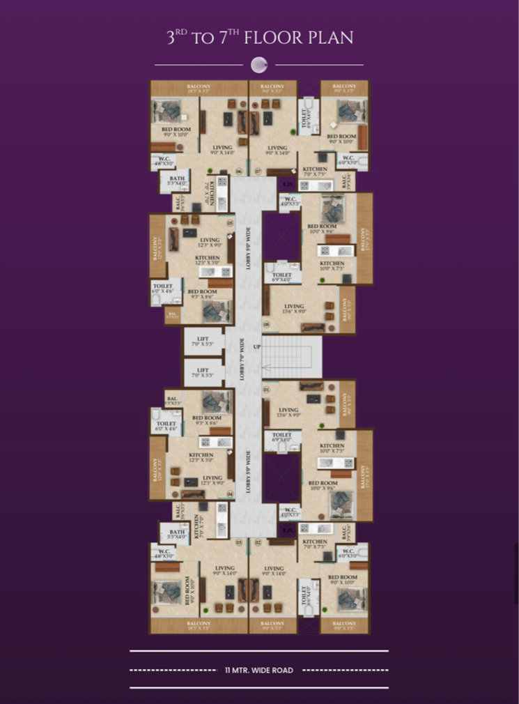 Master Plan, ulwe sector 25a 1 Bedroom 500 Sq.Ft. Apartment In Ulwe Sector 25a Navi Mumbai 7508238