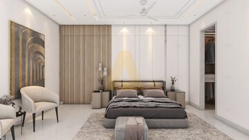 Bedroom in 4 BHK Builder Floor at Pamposh Enclave – for Sale