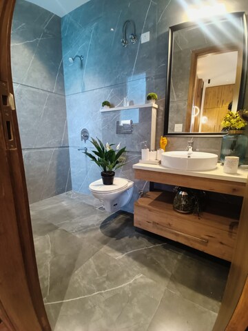 Kitchen in 4 BHK Builder Floor at Ansal Sushant Lok I, Sector 43 – for Sale