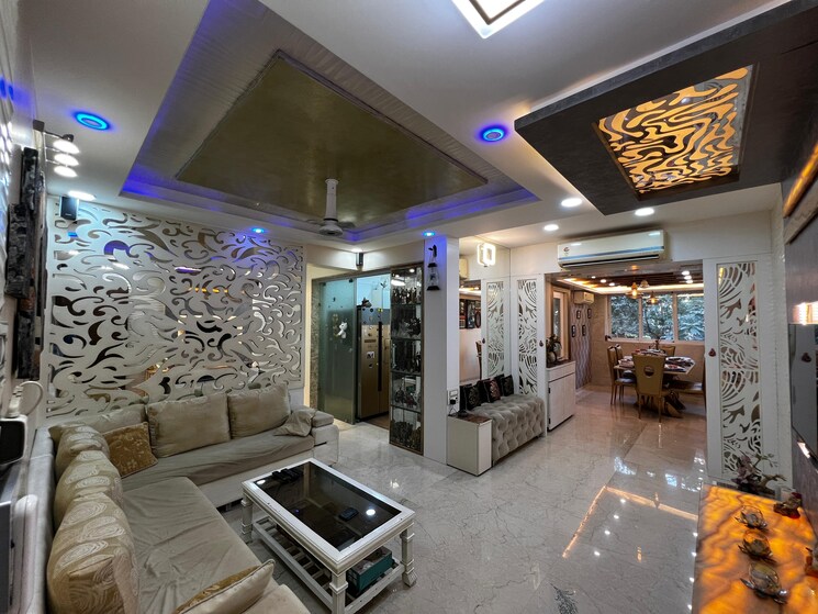 Living Room, platinum-venecia 3 Bedroom 1850 Sq.Ft. Apartment In Nerul Navi Mumbai 7508628