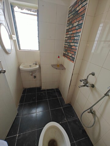 Bathroom in 3 BHK Apartment at Sea Breeze Tower, Nerul – for Sale