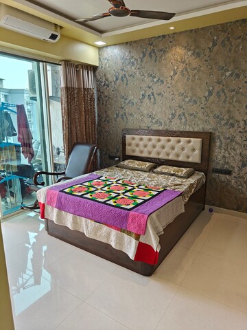 Bedroom in 1 BHK Apartment at Saidham CHS, Seawoods – for Sale