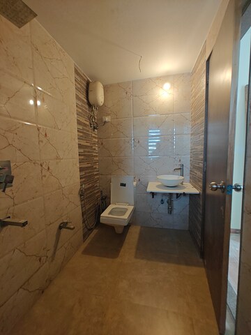 Bathroom in 4 BHK Apartment at Yayati CHS, Seawoods – for Sale