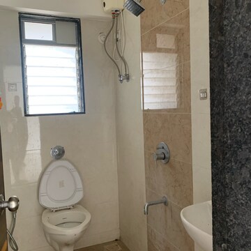 Bathroom in 2 BHK Apartment at Adinath CHS, Kastur Park – for Sale