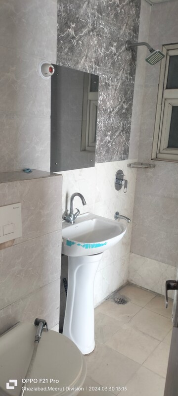 Bathroom in 3 BHK Apartment at Sarvottam KSN Square, Vasundhara Sector 4 – for Sale