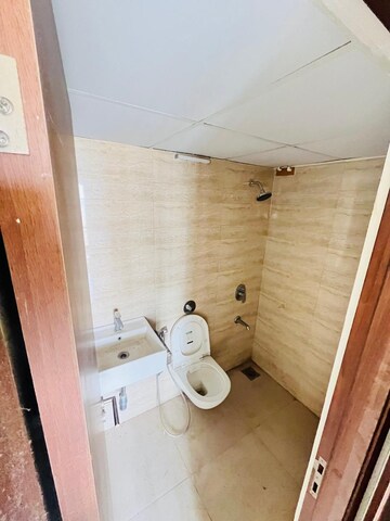 Bathroom in 1 BHK Apartment at Sunteck West World, Naigaon East – for Sale