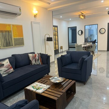 Living Room in 3 BHK Builder Floor at North Mullanpur – for Sale