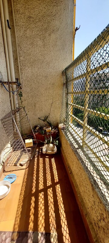 Balcony in 1 BHK Apartment at Parsik Nagar – for Sale
