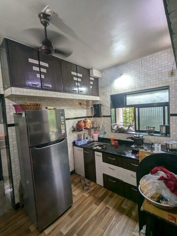 Kitchen in 1 BHK Apartment at Kharigaon – for Sale