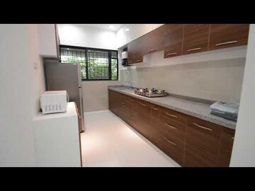 Kitchen in 2 BHK Apartment at Kumar Palmspring Towers, Undri – for Sale