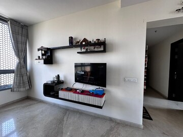 Living Room in 3 BHK Apartment at Piramal Vaikunth, Balkum Pada – for Sale