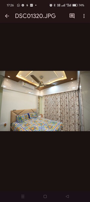 Bedroom in 2 BHK Apartment at Runwal Gardens, Dombivli East – for Sale