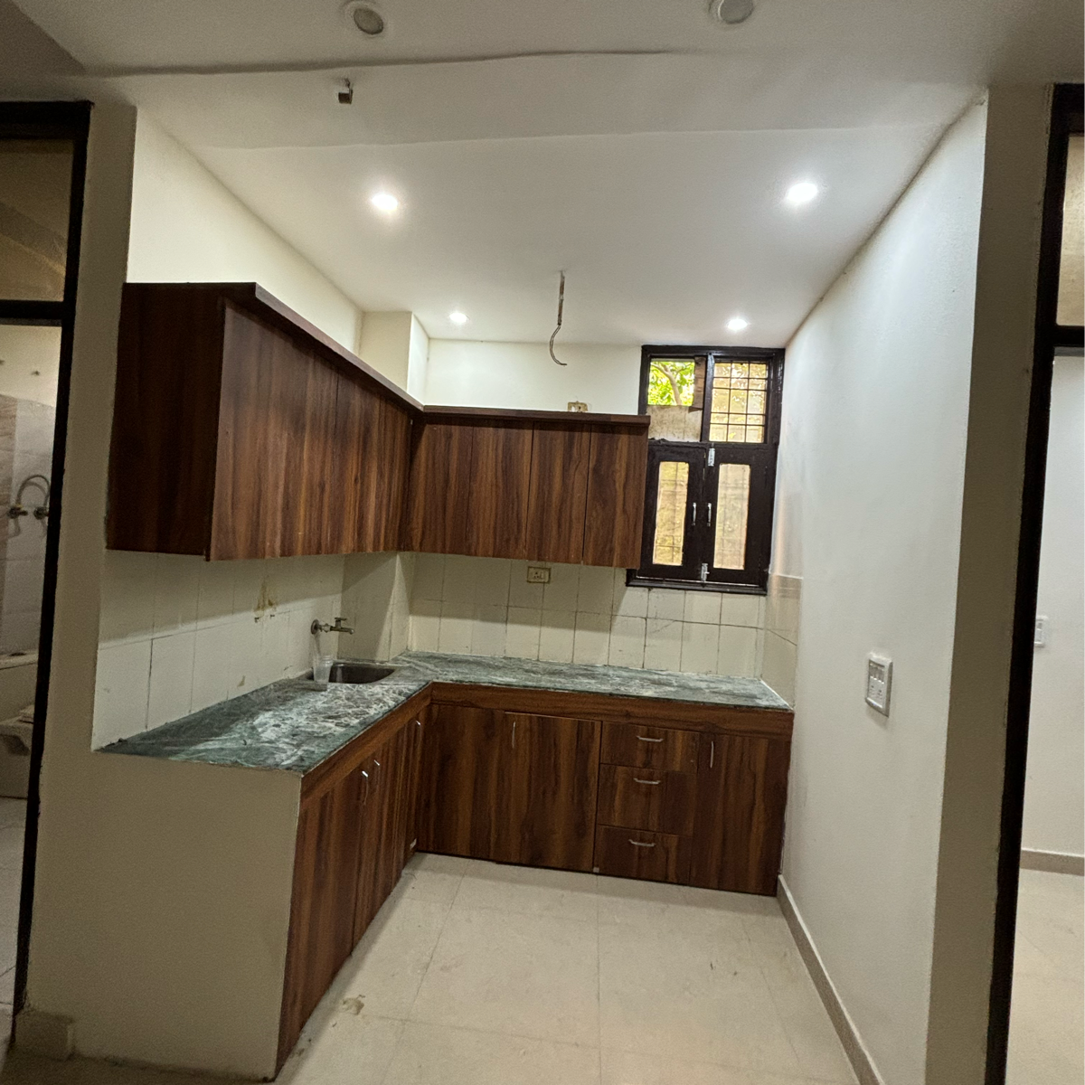 Kitchen in 2 BHK Builder Floor at Pratap Vihar – for Sale