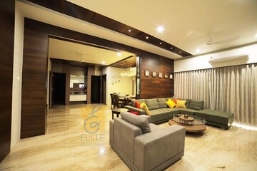 Living Room in 3 BHK Apartment at Vesu – for Sale